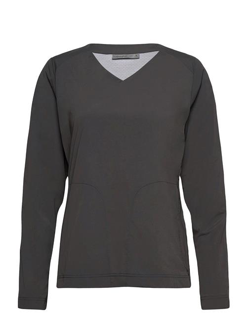 Icebreaker W Venturous Ls Pullover Icebreaker *Betinget Tilbud Grey
