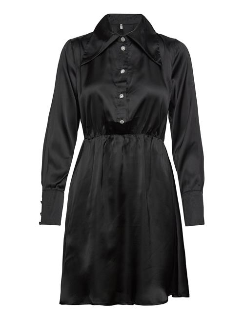 Jacqueline de Yong Jdyklara Life Ls Diamond Shirt Dress Lo Black Jacqueline De Yong