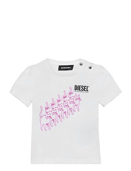 Diesel Tloppib T-Shirt Diesel *Betinget Tilbud White