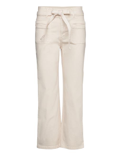 Mango Straight-Leg Jeans With Bow Detail Mango Beige - Bukser - Tøj til  kvinder (30878601)