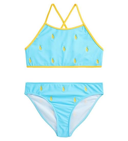Polo Ralph Lauren Polo Ralph Lauren Bikini - Lyseblå m. Gul